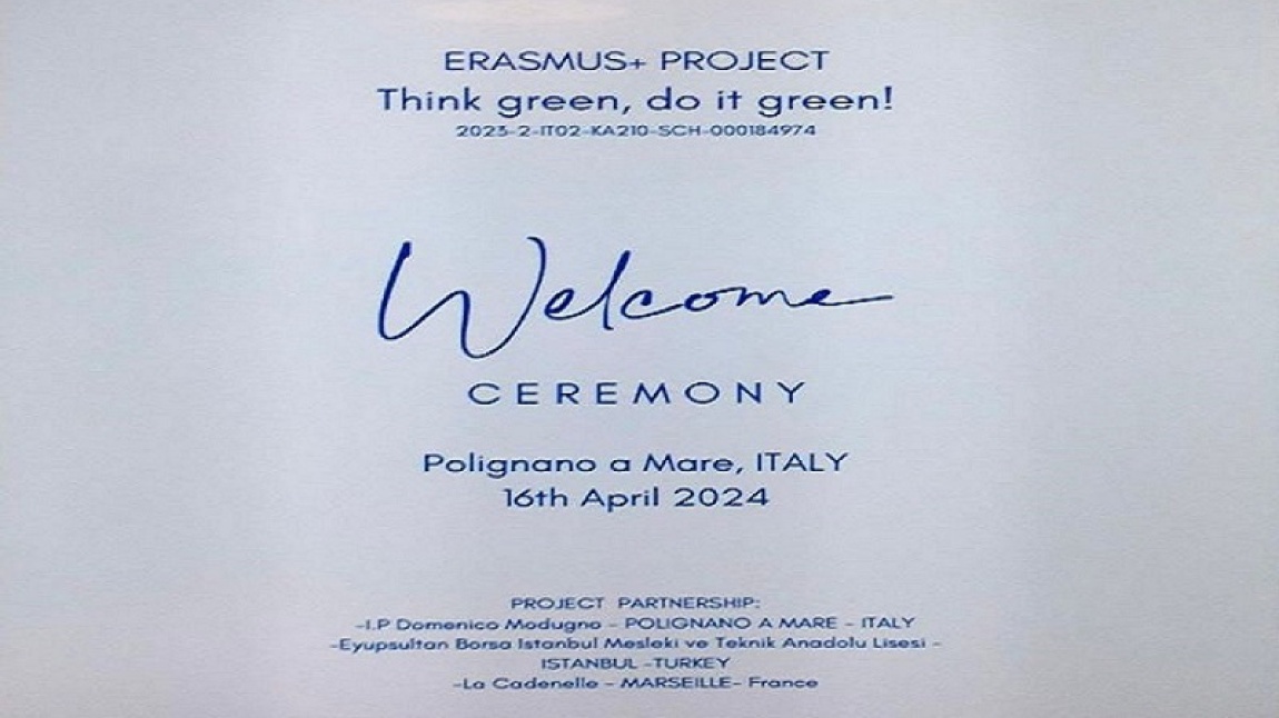 Erasmus+  İtalya Hareketliliği